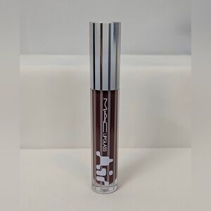 MAC Full Size Lipglass Lipgloss in 228 Aesthetic Deep Neutral Brown Gloss